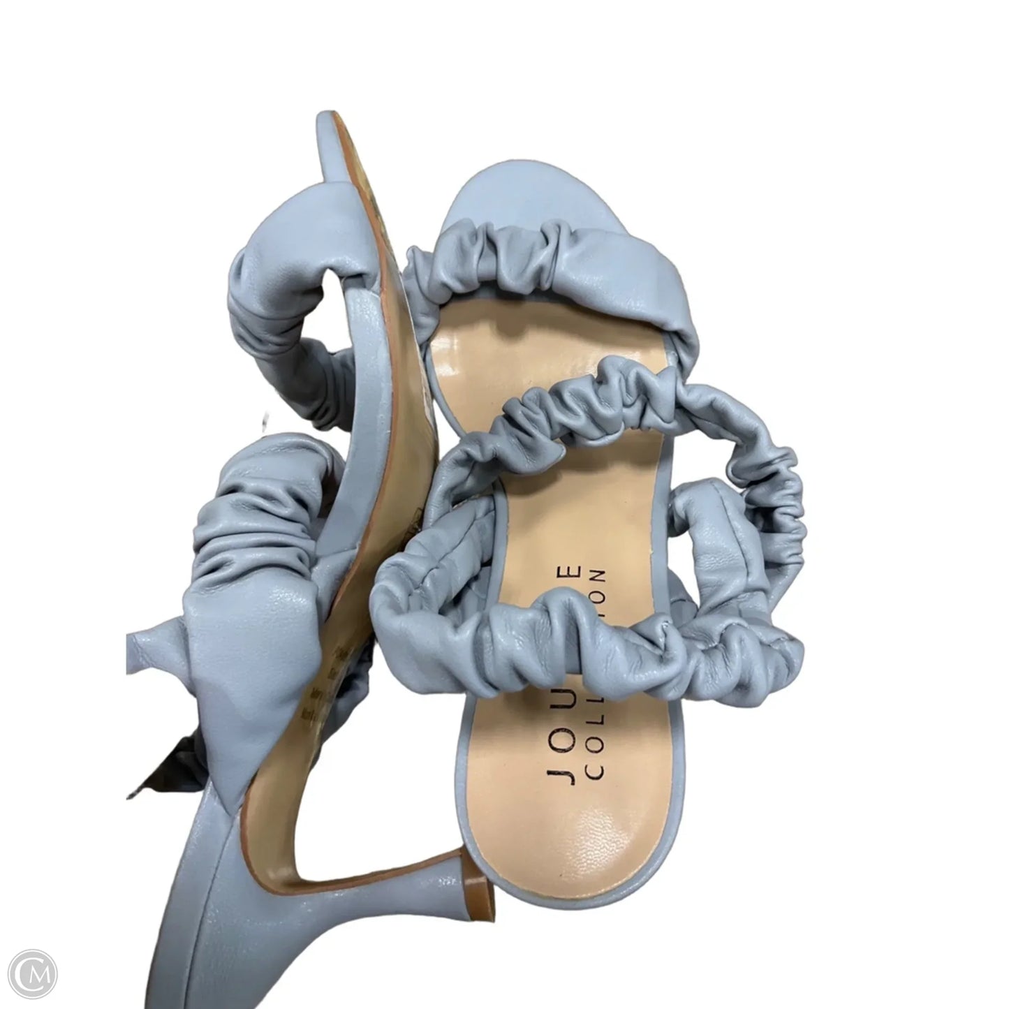 Shoes Heels Kitten By Journee In Grey, Size: 8