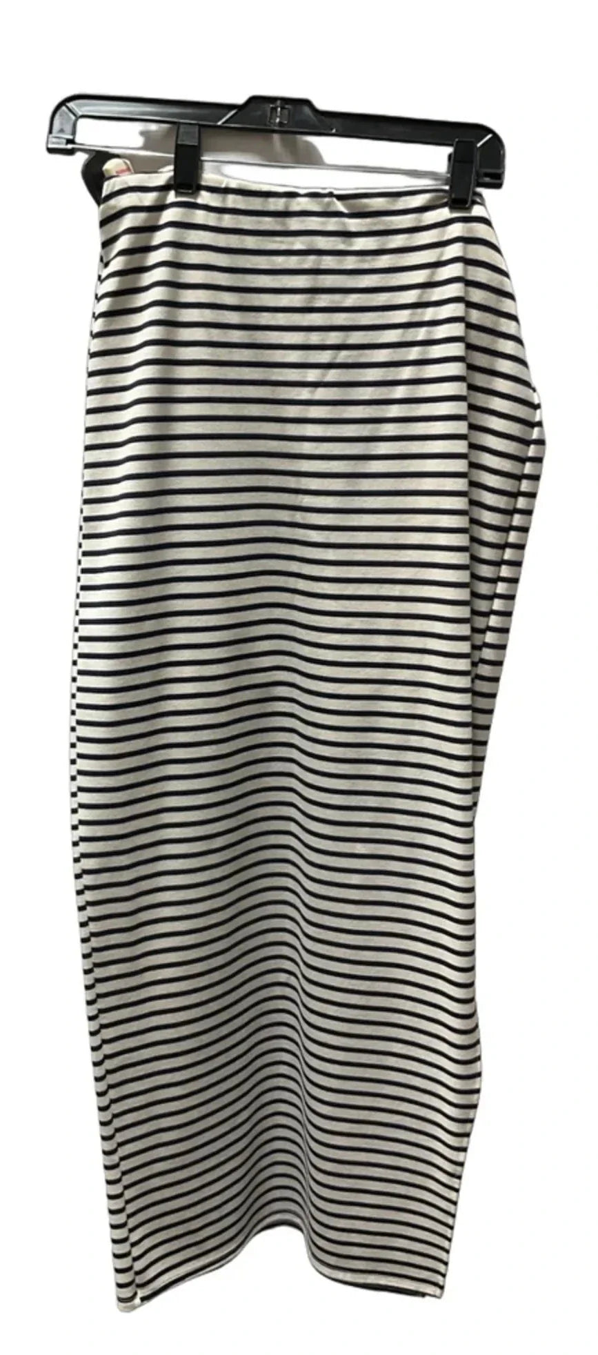 Skirt Maxi By Fore In Striped Pattern, Size: L
