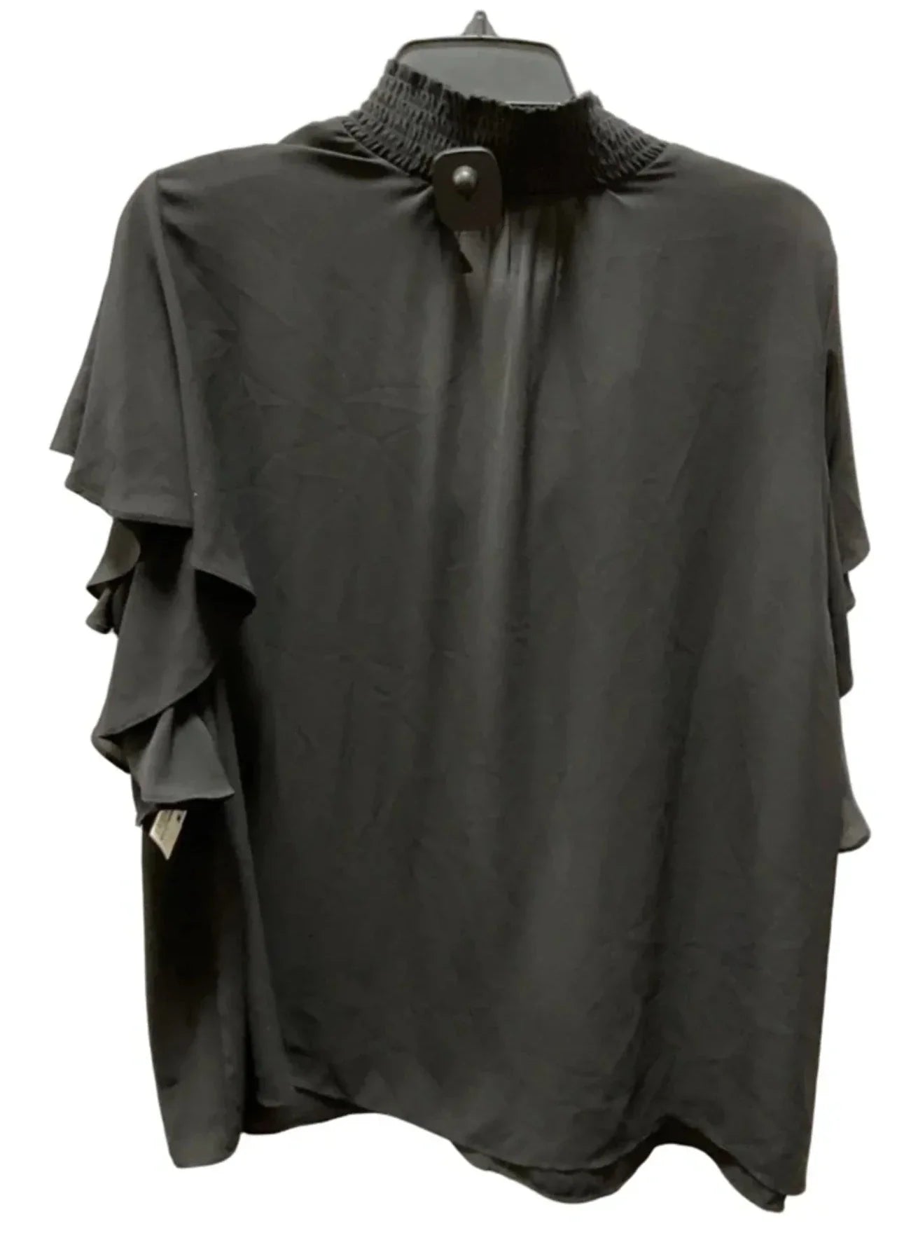 Top Short Sleeve By Tahari In Black, Size: 2x