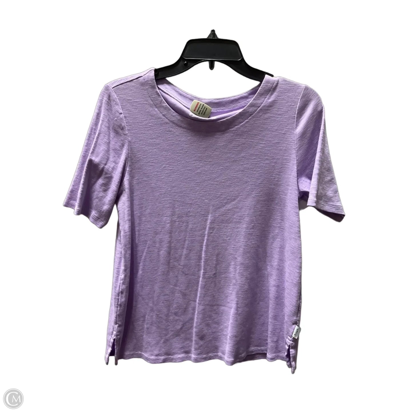 Top Short Sleeve Basic By Orvis In Purple, Size: S