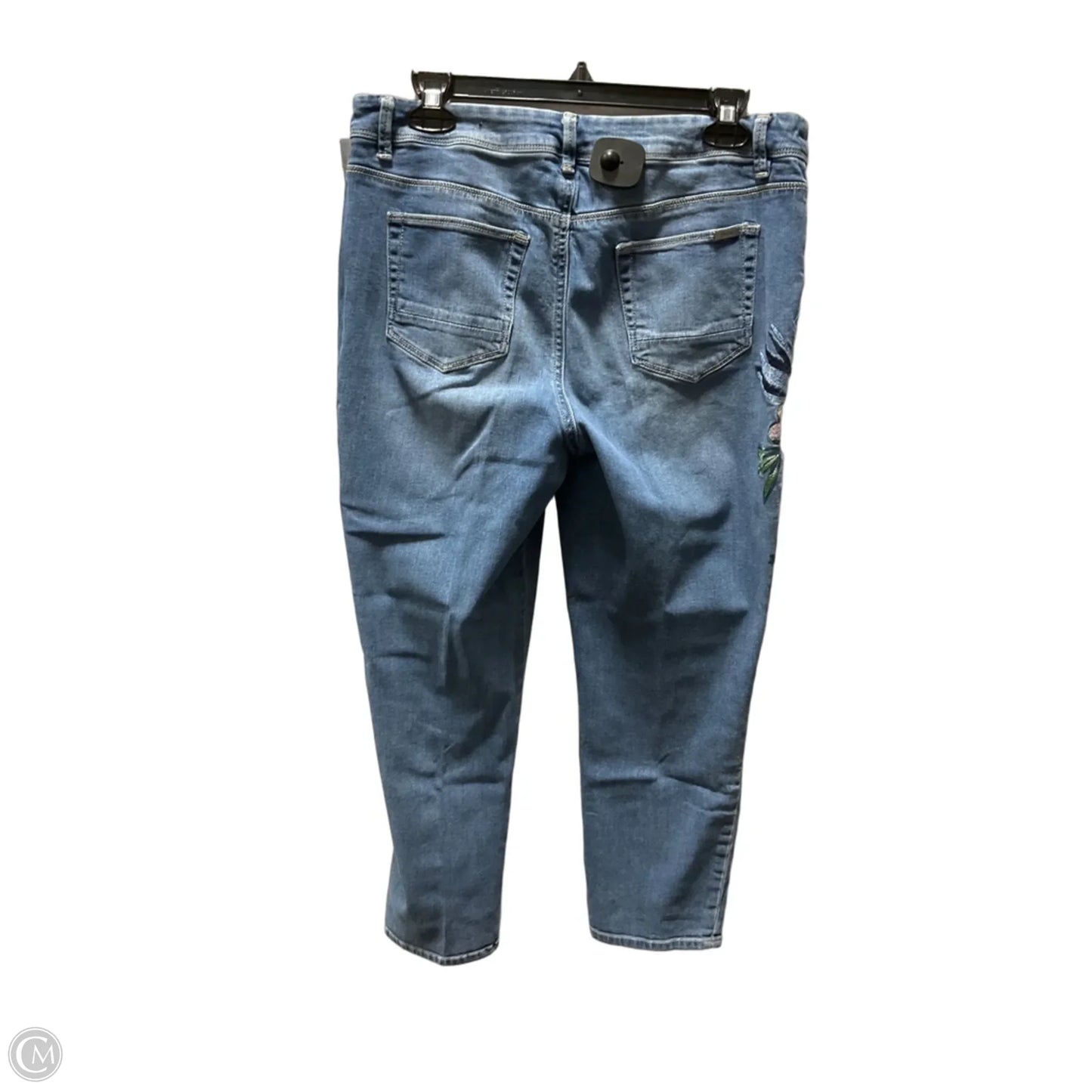 Jeans Cropped By Chicos In Blue, Size: M
