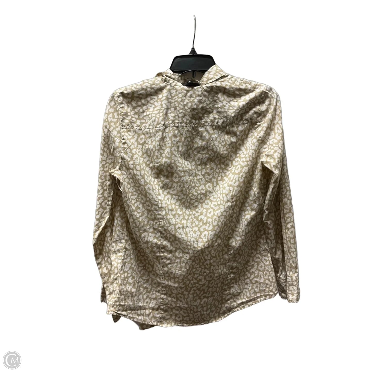 Blouse Long Sleeve By J. Crew In Animal Print, Size: S