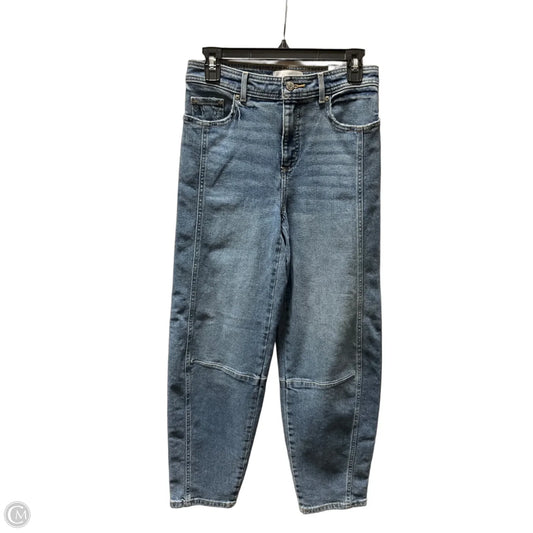 Jeans Straight By Loft In Blue, Size: 0