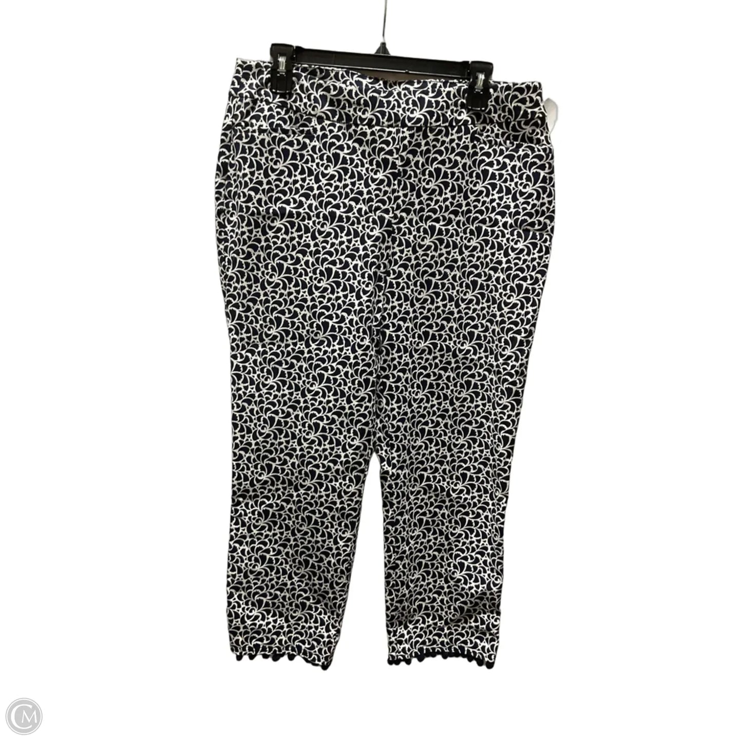 Pants Cropped By Chicos In Blue, Size: 12
