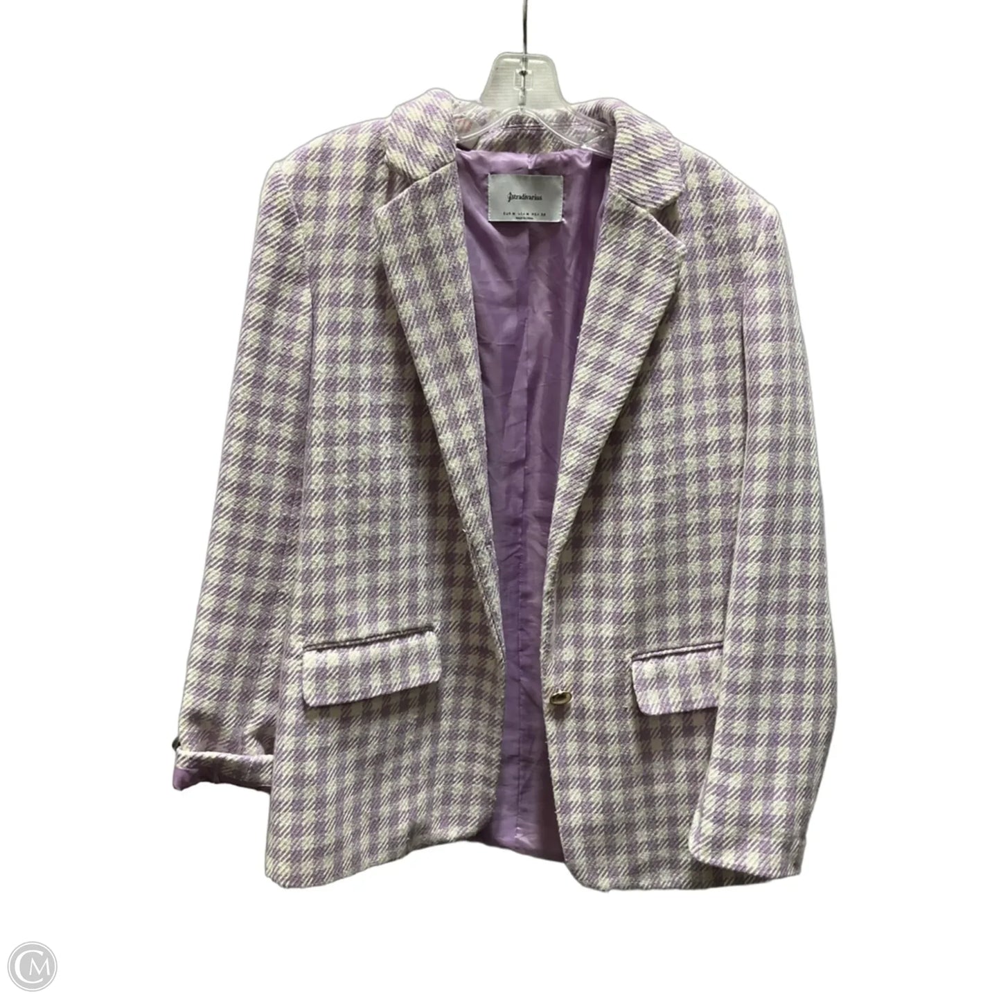 Blazer By Stradivarius In Purple, Size: M