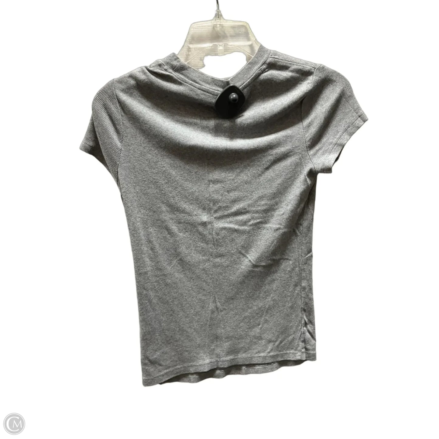 Top Short Sleeve Basic By A New Day In Grey, Size: S