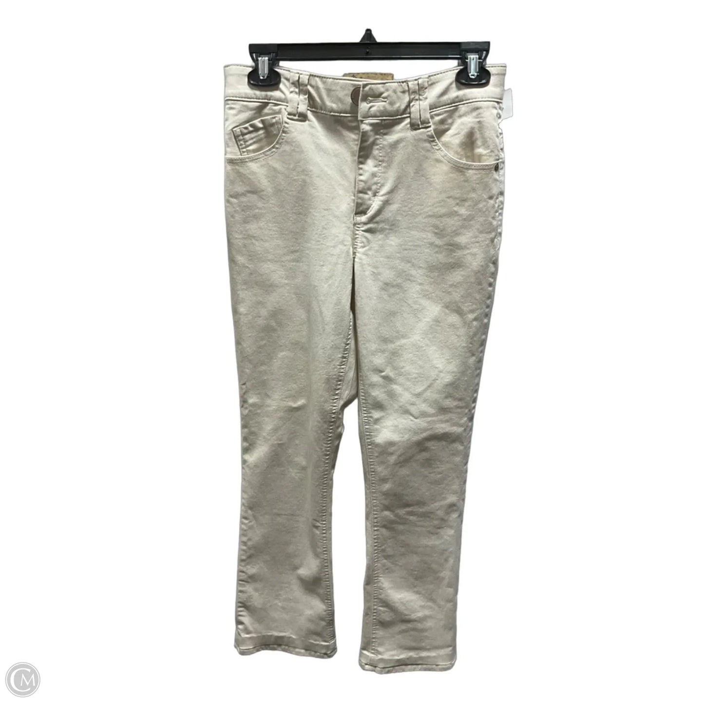 Jeans Boot Cut By Democracy In Cream, Size: 2