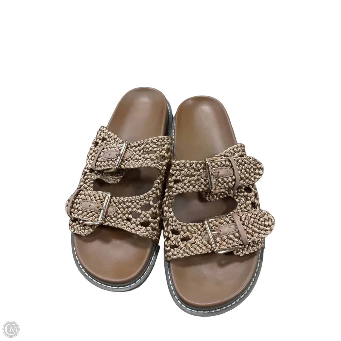 Sandals Flats By Joie In Tan, Size: 8.5