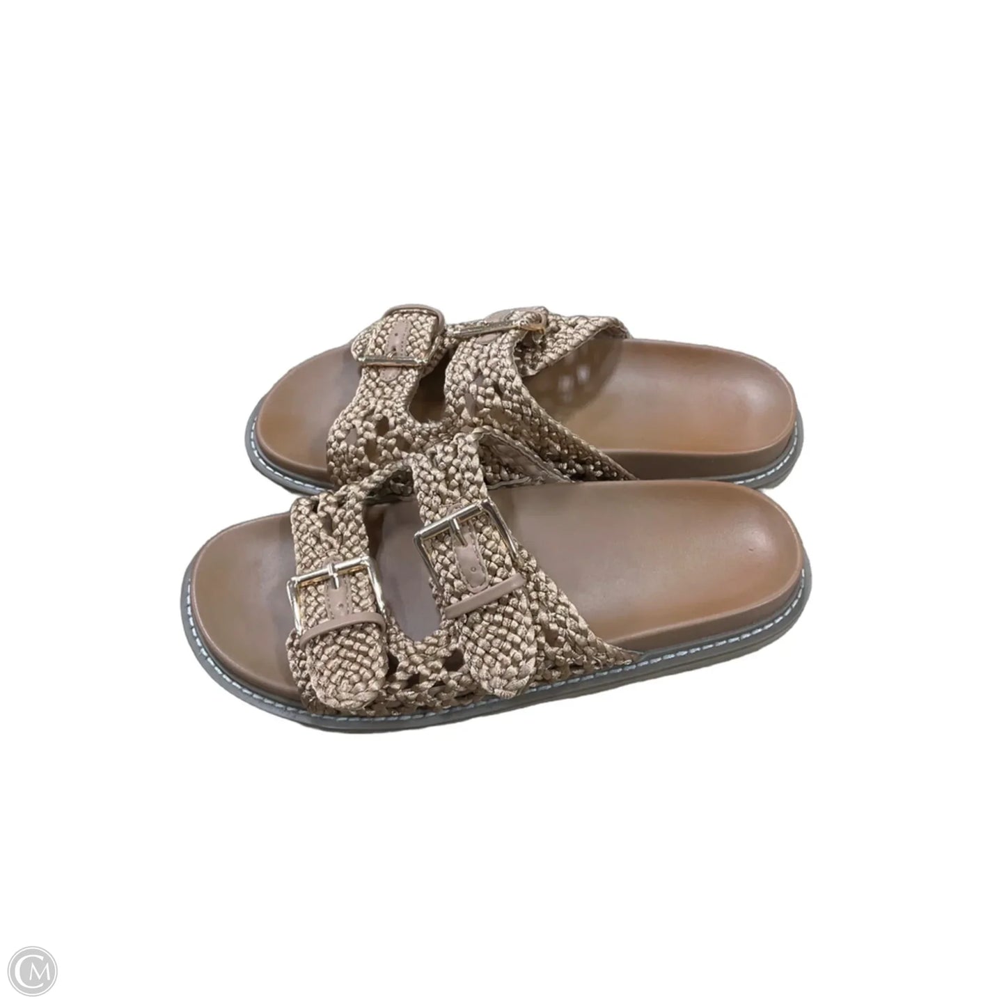 Sandals Flats By Joie In Tan, Size: 8.5