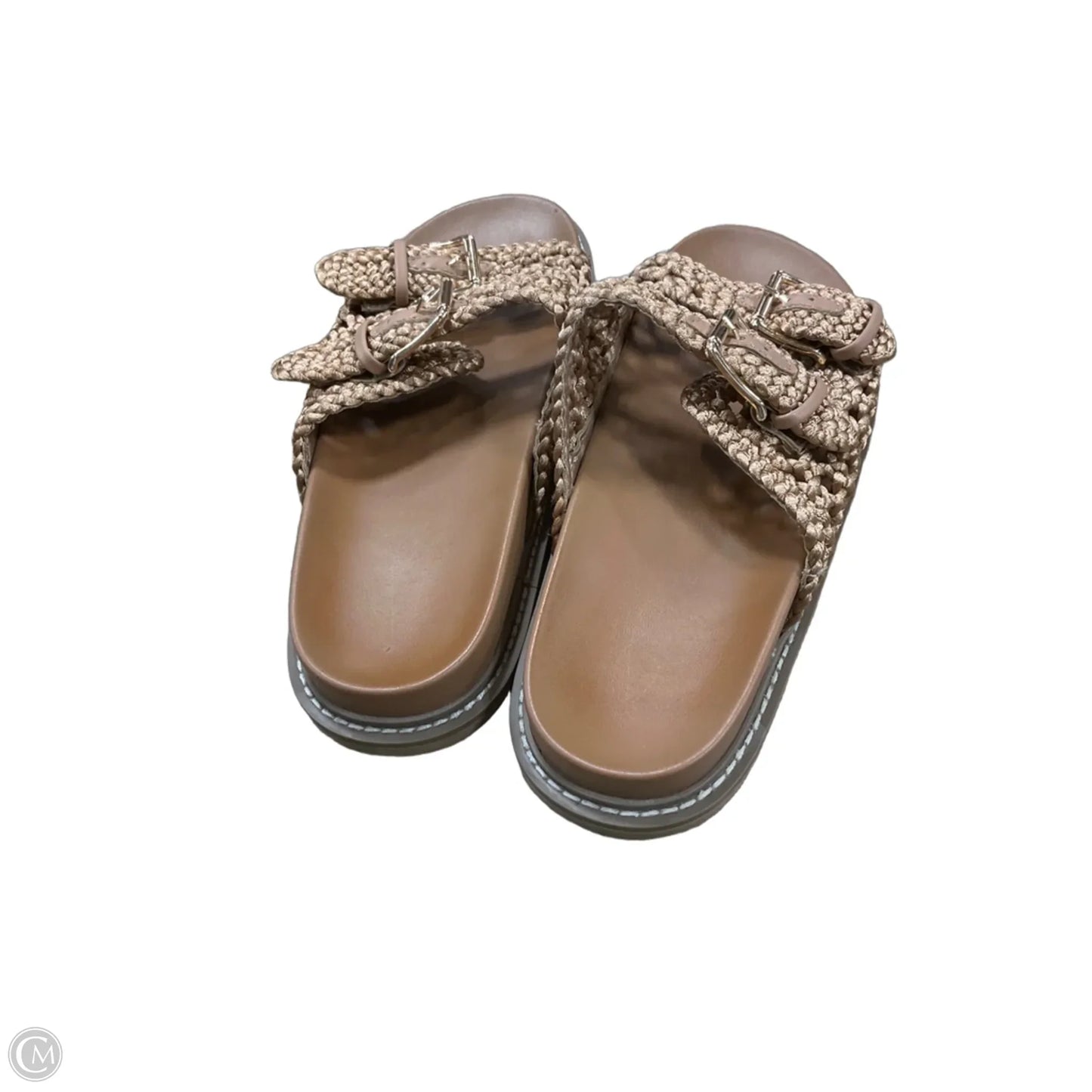 Sandals Flats By Joie In Tan, Size: 8.5