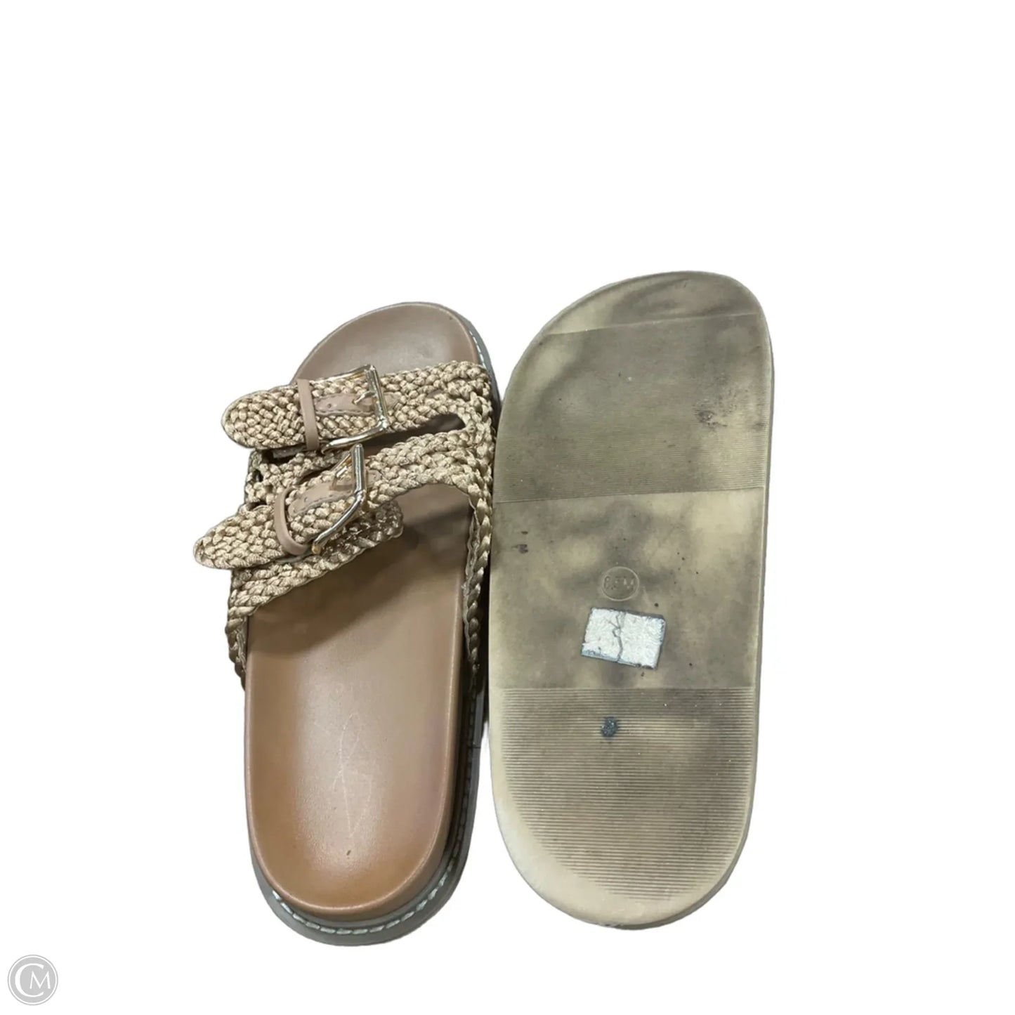 Sandals Flats By Joie In Tan, Size: 8.5