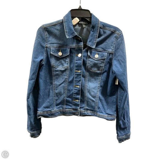 Jacket Denim By Baccini In Blue, Size: Mp