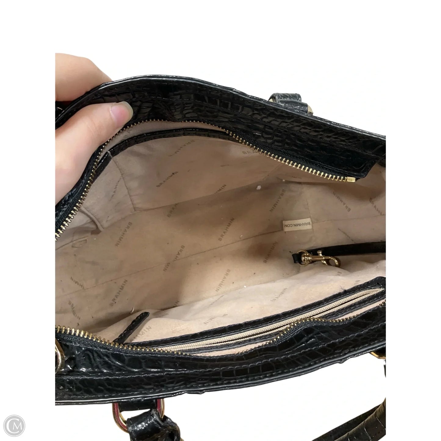Crossbody Designer By Brahmin, Size: Medium