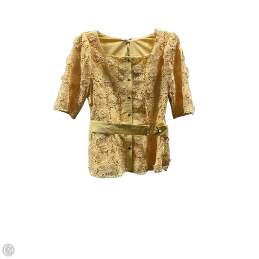 Jacket Other By Misook In Yellow, Size: S