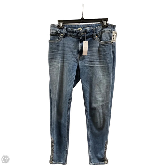 Jeans Skinny By White House Black Market In Blue, Size: 8