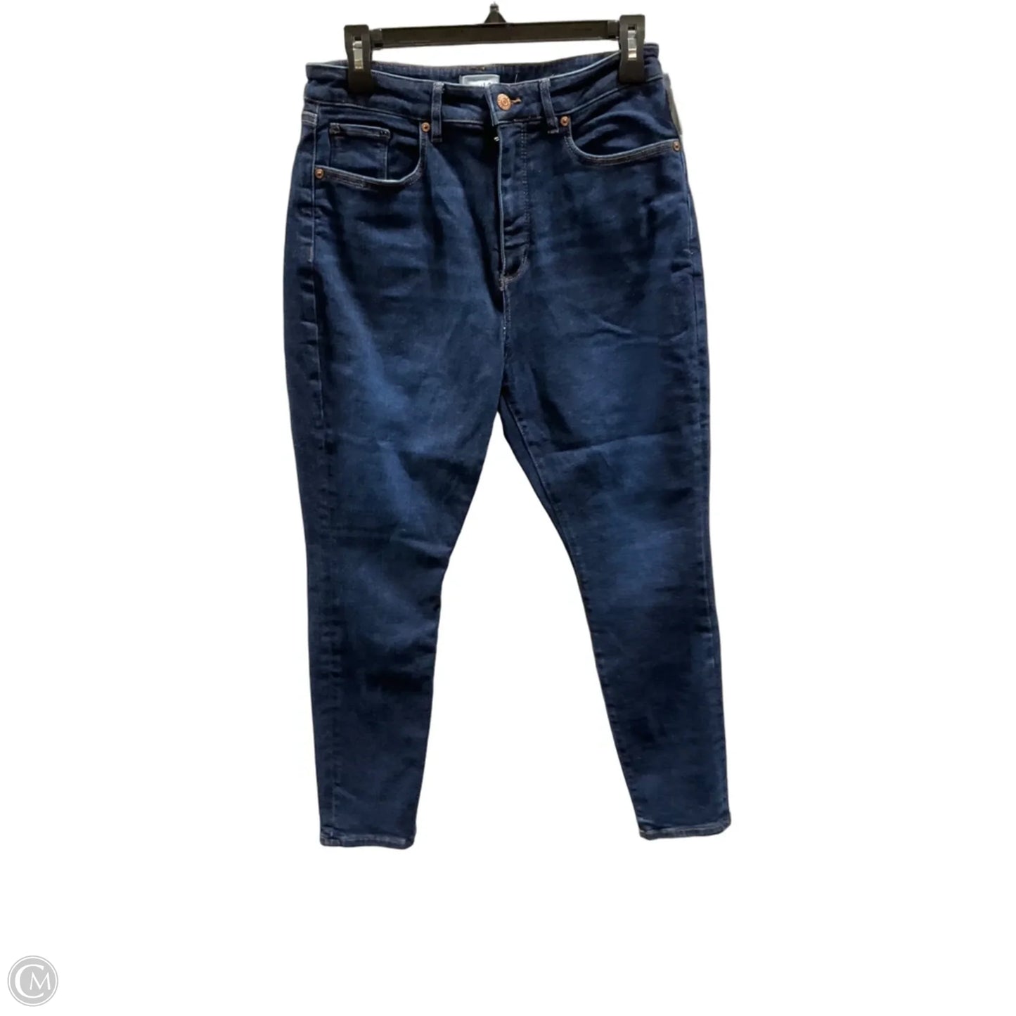 Jeans Skinny By Loft In Blue, Size: 14