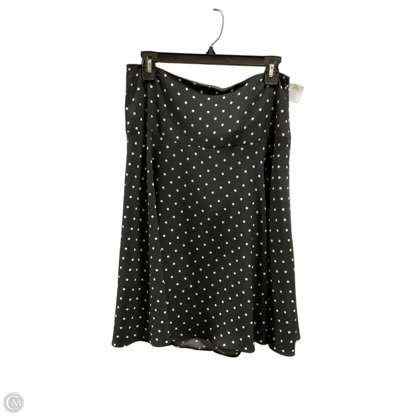Skirt Midi By White House Black Market In Polkadot Pattern, Size: 6