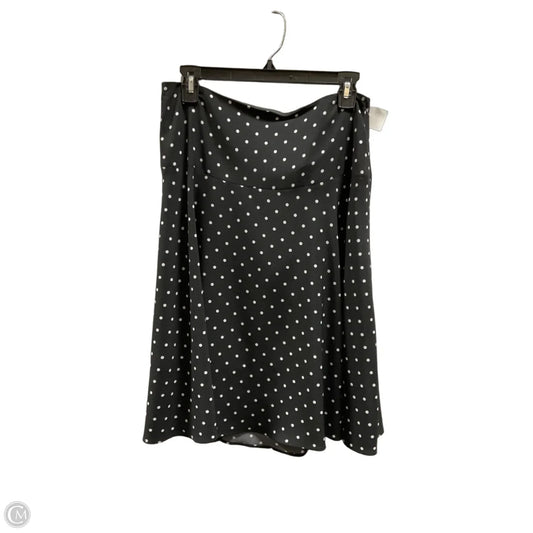 Skirt Midi By White House Black Market In Polkadot Pattern, Size: 6