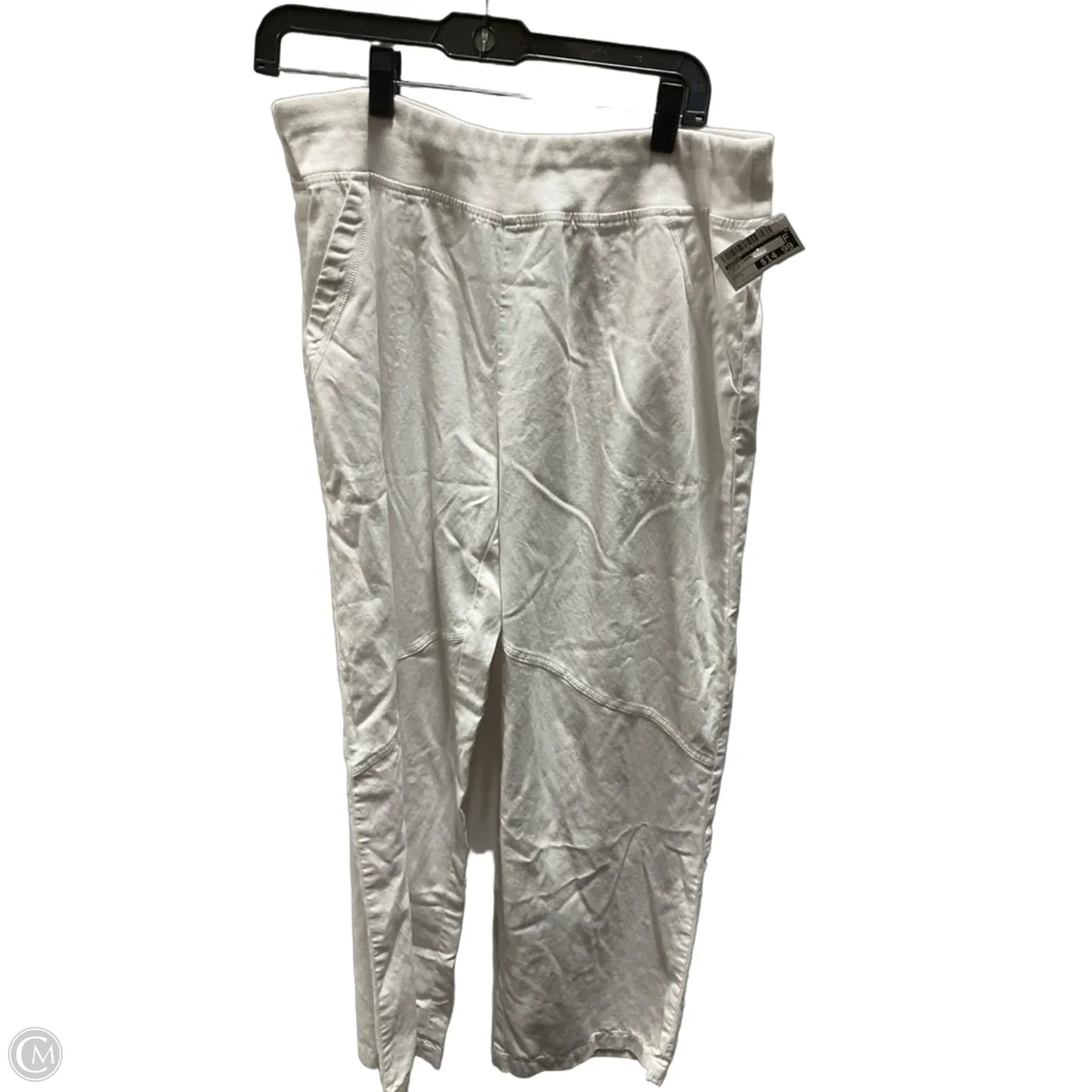 Pants Linen By Chicos In White, Size: L