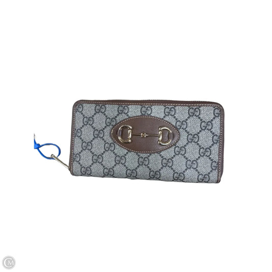Wallet Luxury Designer By Gucci, Size: Large