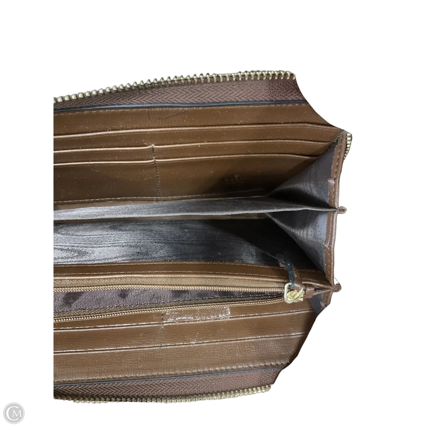 Wallet Luxury Designer By Gucci, Size: Large
