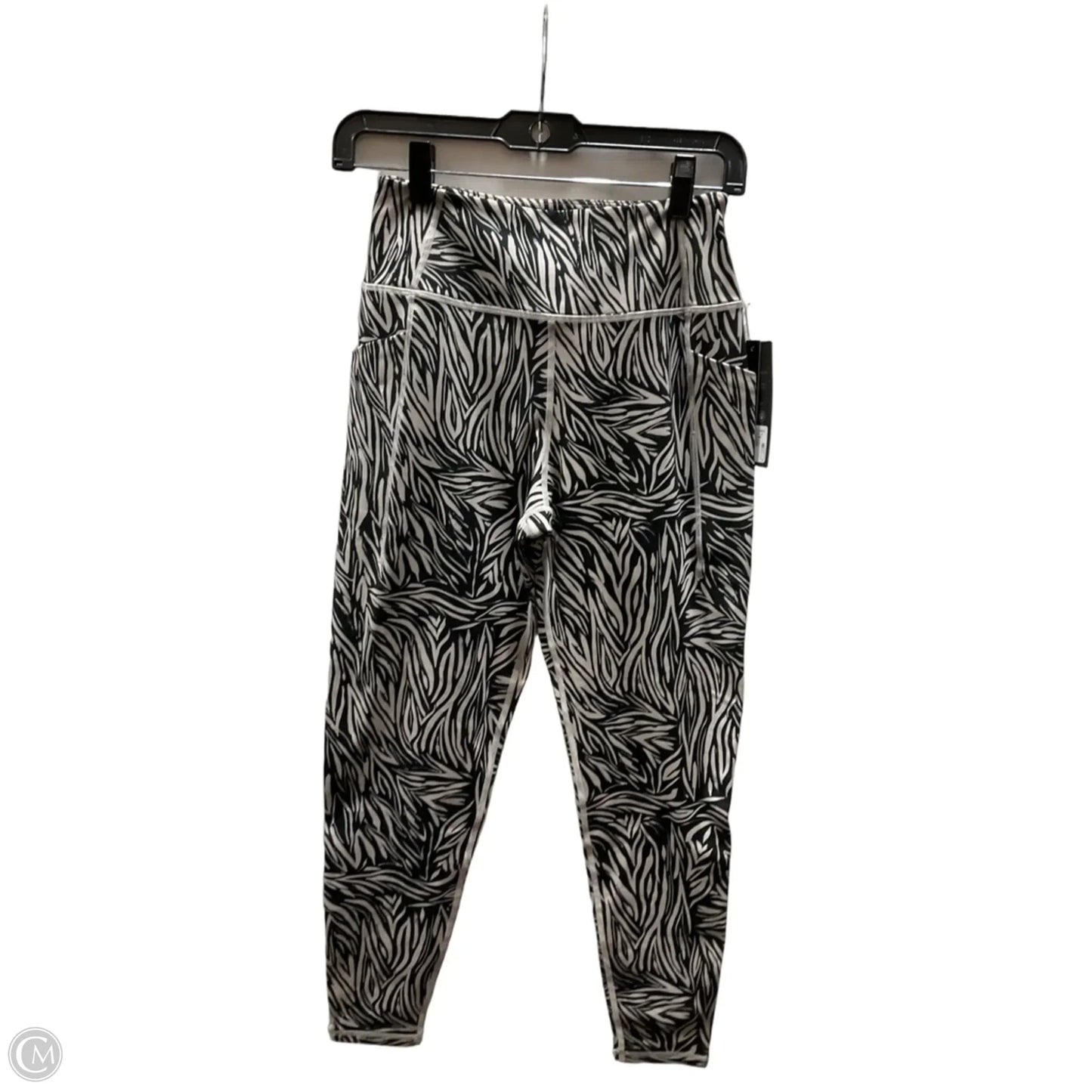 Athletic Leggings By Kinesis In Animal Print, Size: M