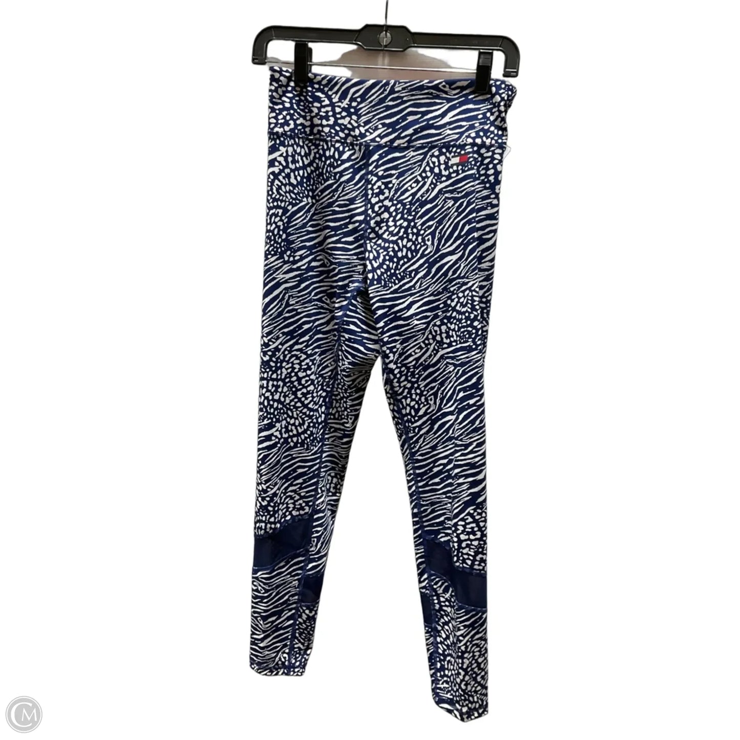 Athletic Leggings By Tommy Hilfiger In Blue, Size: M