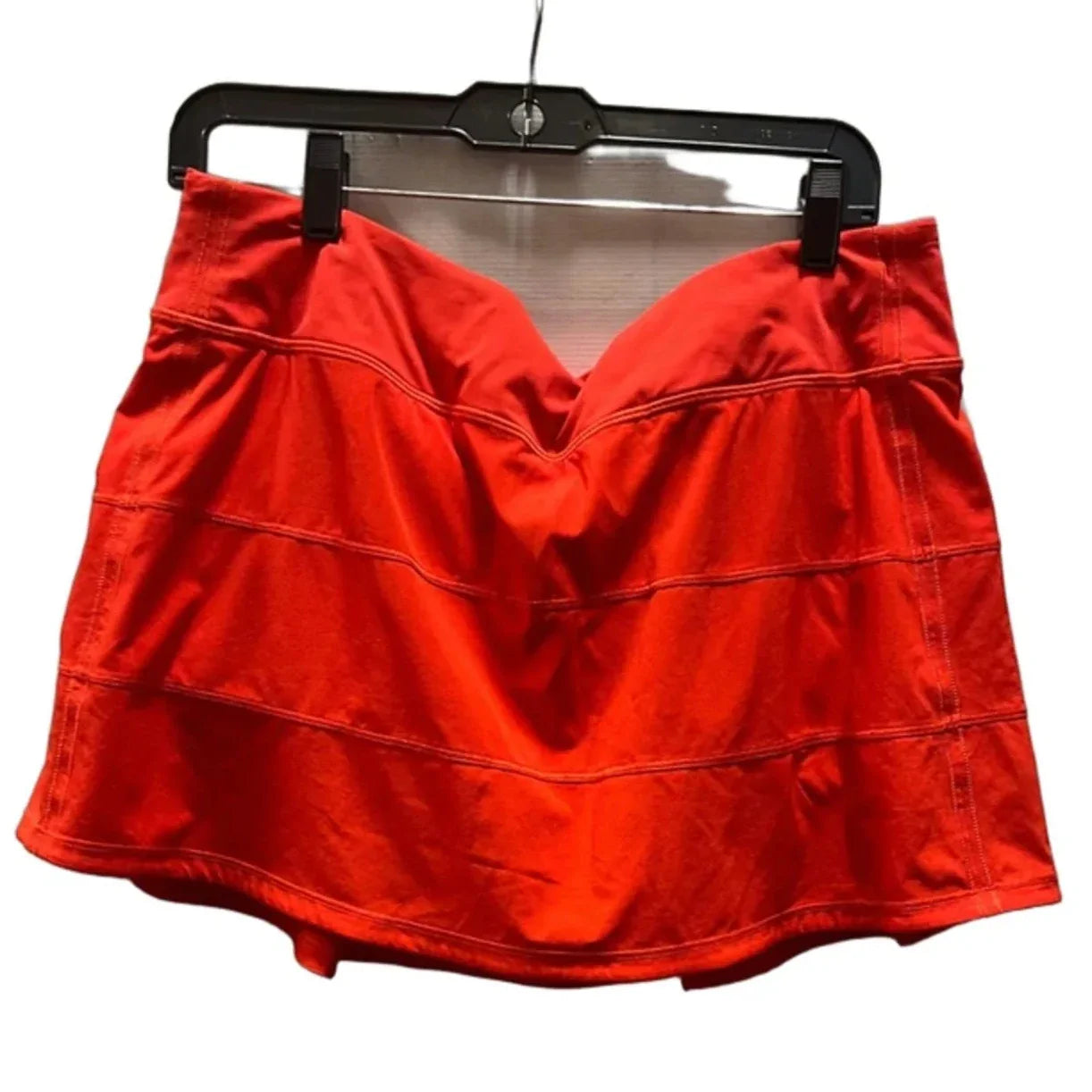 Athletic Skort By Lululemon In Red, Size: 12