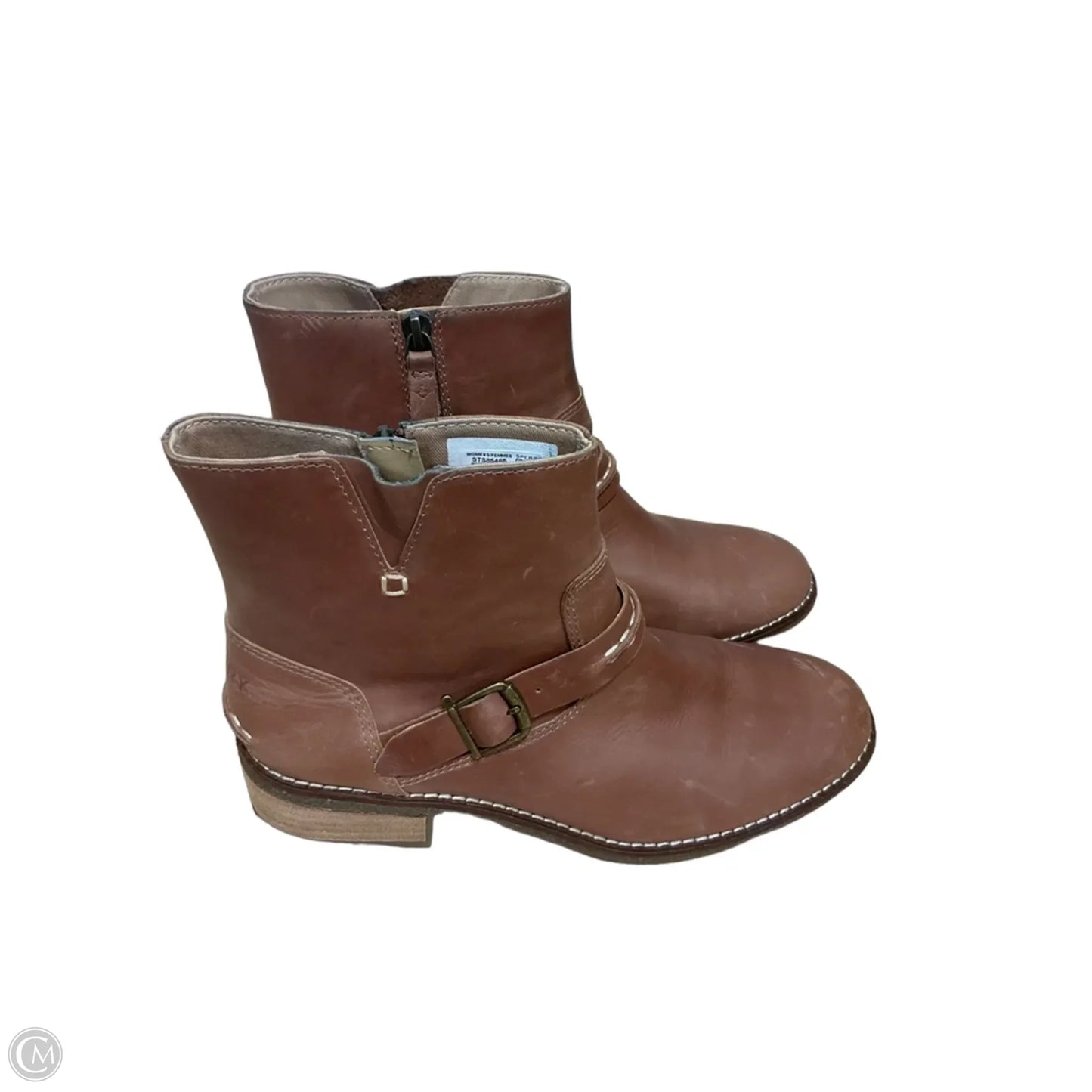 Boots Ankle Flats By Sperry In Tan, Size: 8
