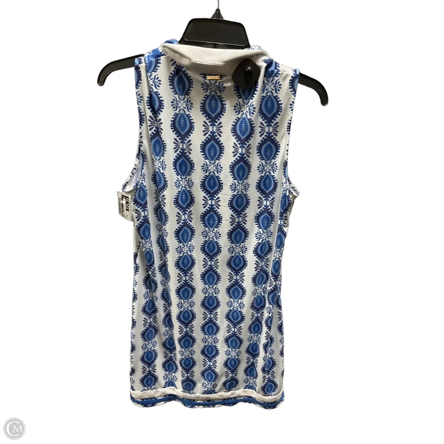 Dress Casual Short By Cabana Life In Blue, Size: M