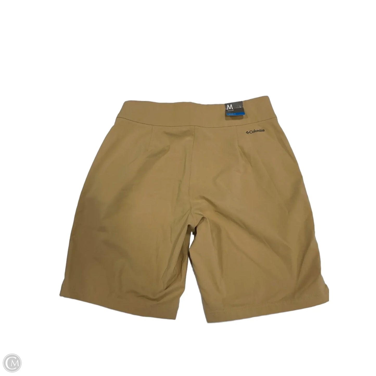Athletic Shorts By Columbia In Tan, Size: M