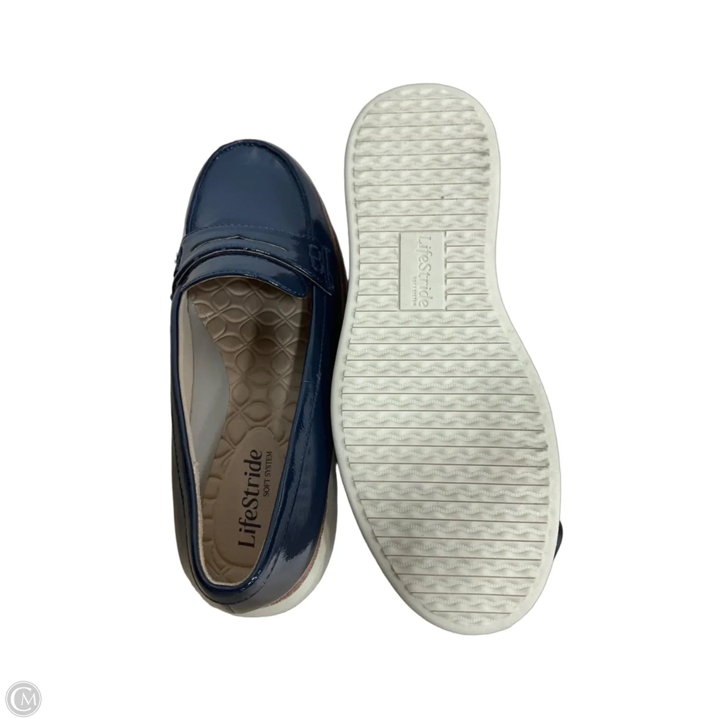 Shoes Flats By Life Stride In Navy, Size: 7