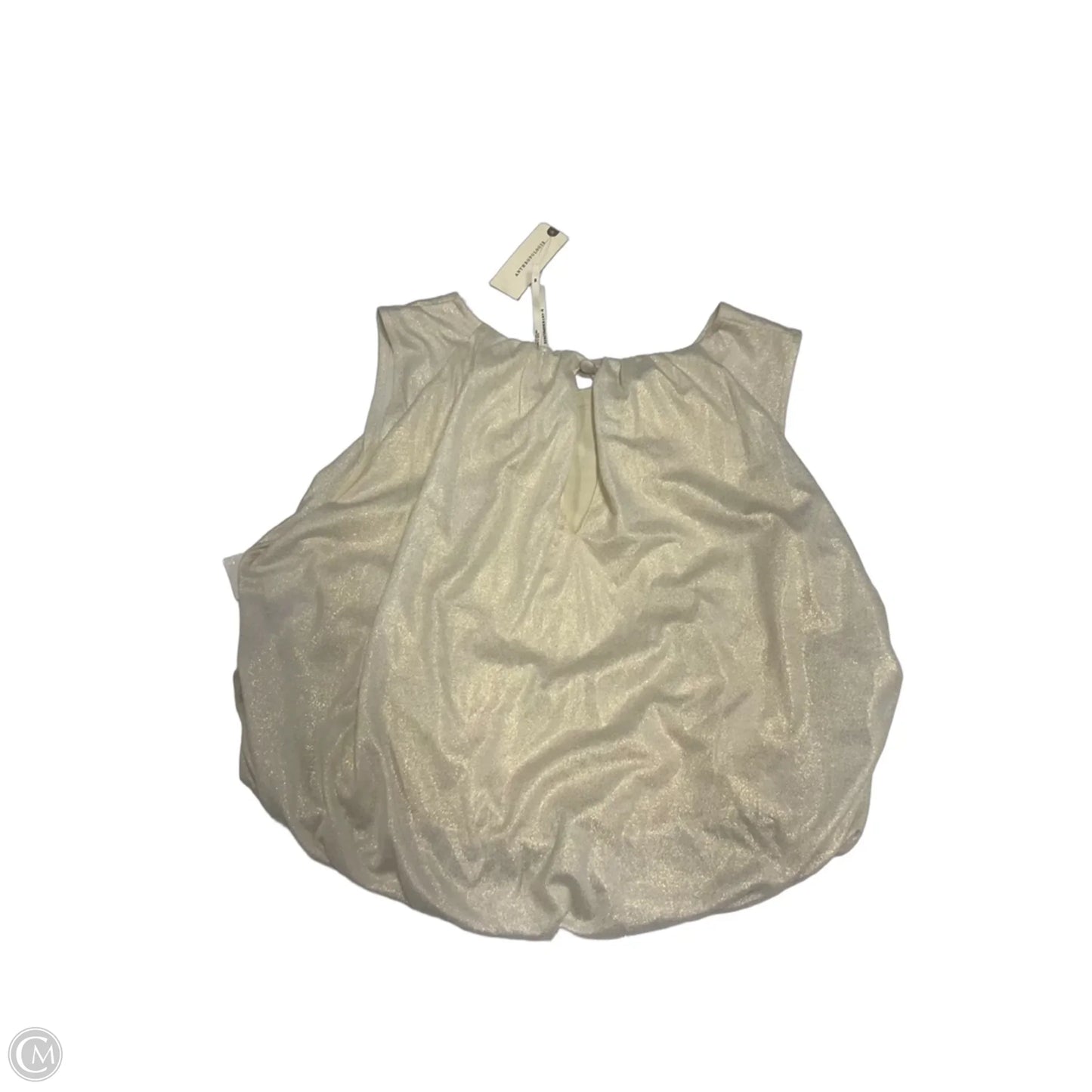 Top Sleeveless By Anthropologie In White, Size: Xs