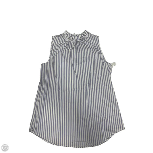 Top Sleeveless By Banana Republic In Striped Pattern, Size: S