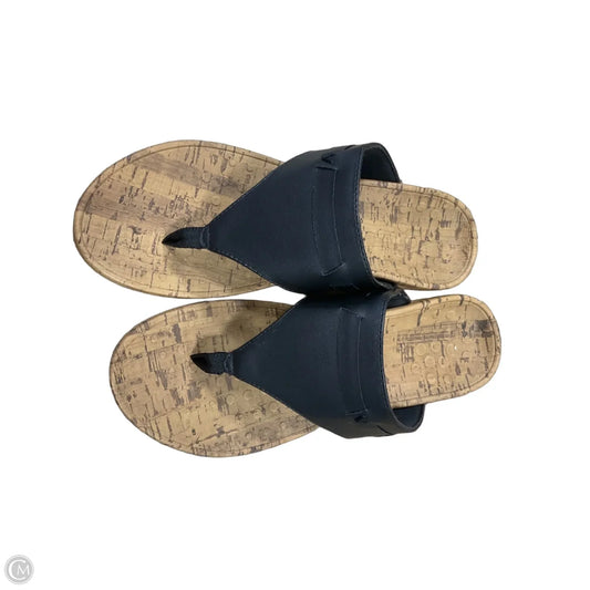 Sandals Heels Platform By Vionic In Black, Size: 6