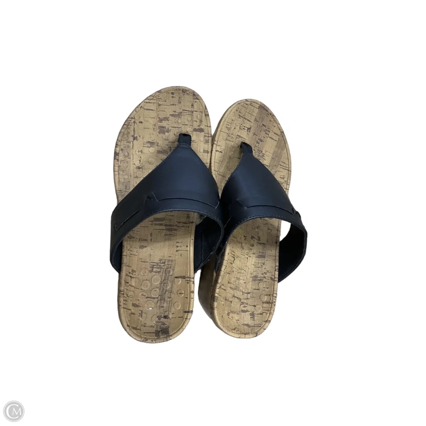 Sandals Heels Platform By Vionic In Black, Size: 6