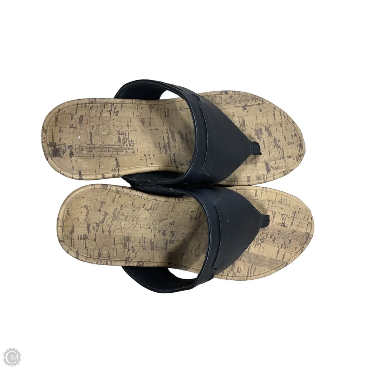 Sandals Heels Platform By Vionic In Black, Size: 6