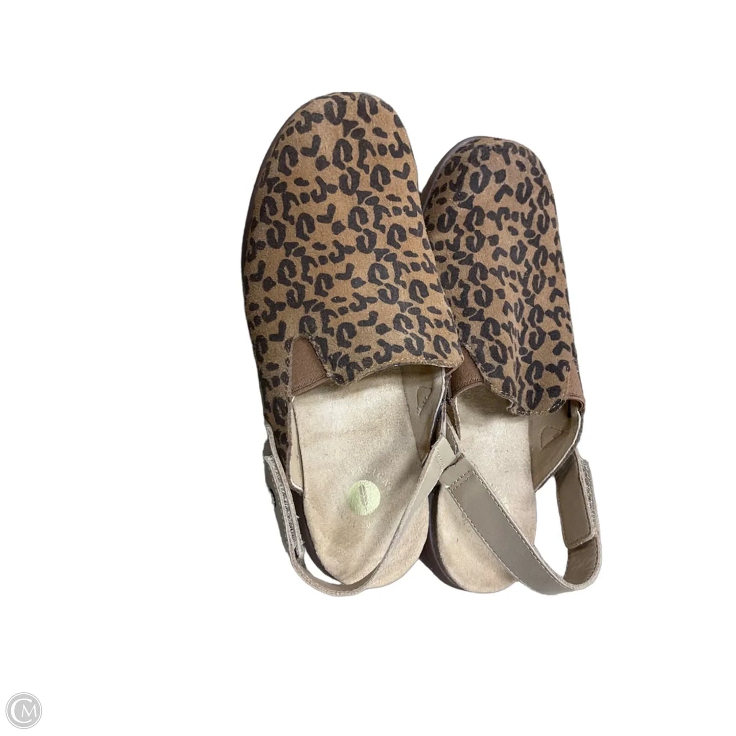 Shoes Flats By Cmc In Animal Print, Size: 8
