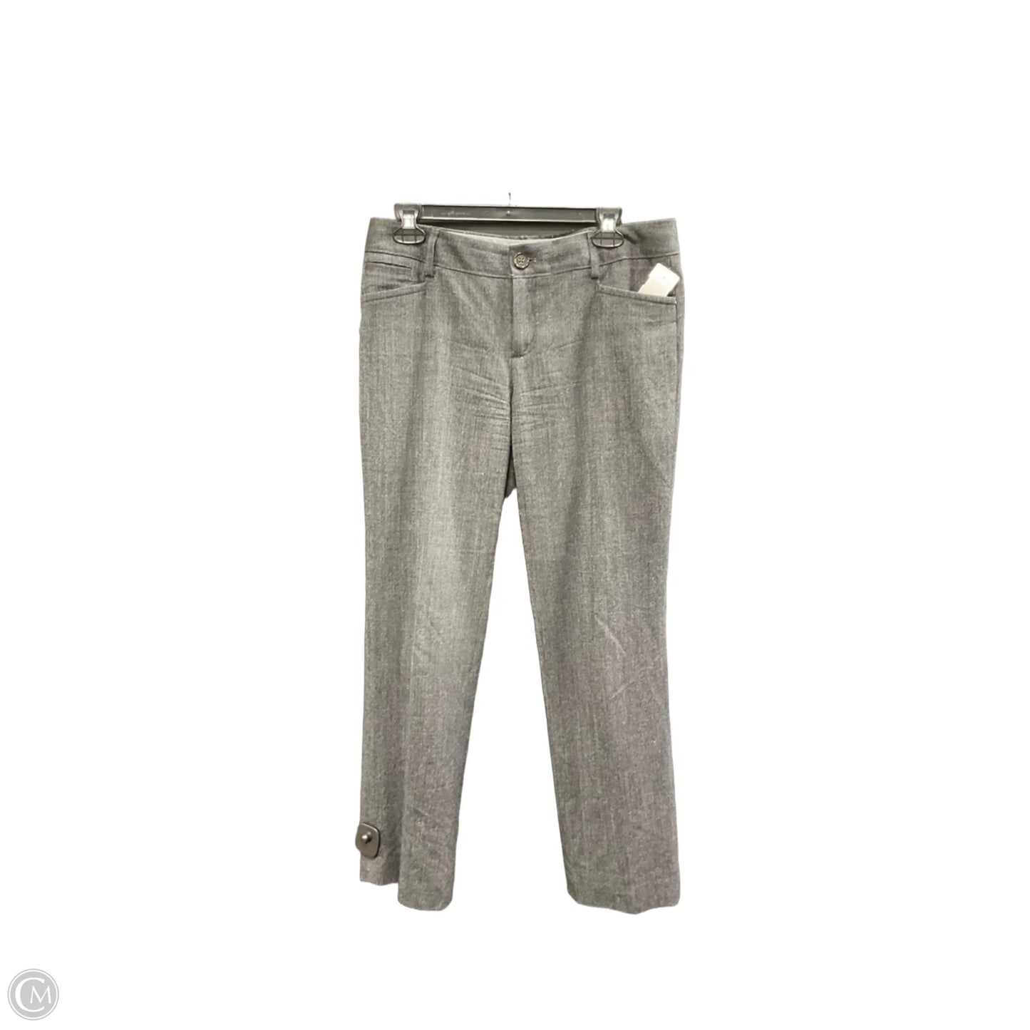 Pants Work/dress By Banana Republic In Black Grey, Size: 8