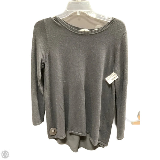 Top Long Sleeve By Soft Surroundings In Black, Size: S
