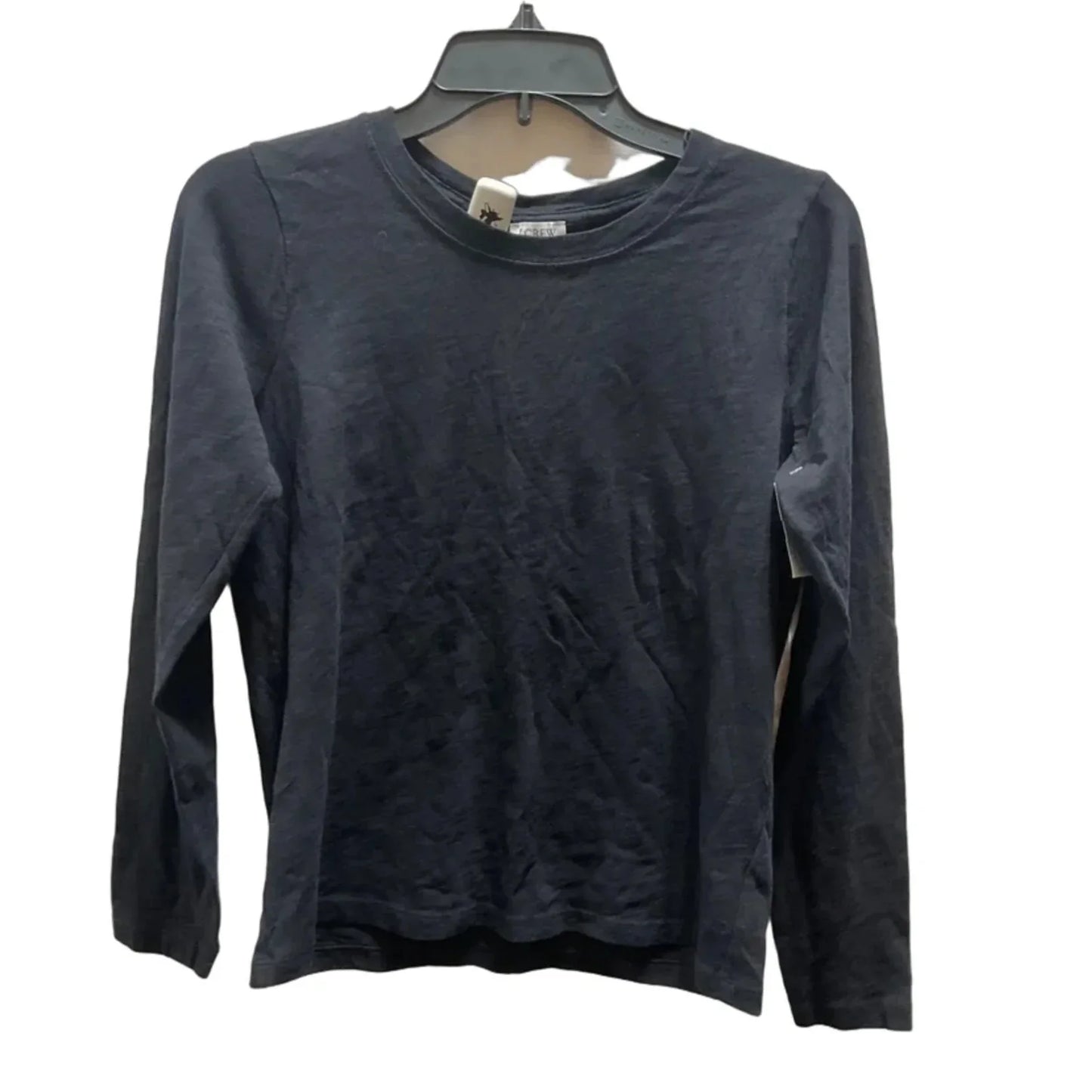 Top Long Sleeve Basic By J. Crew In Black, Size: S