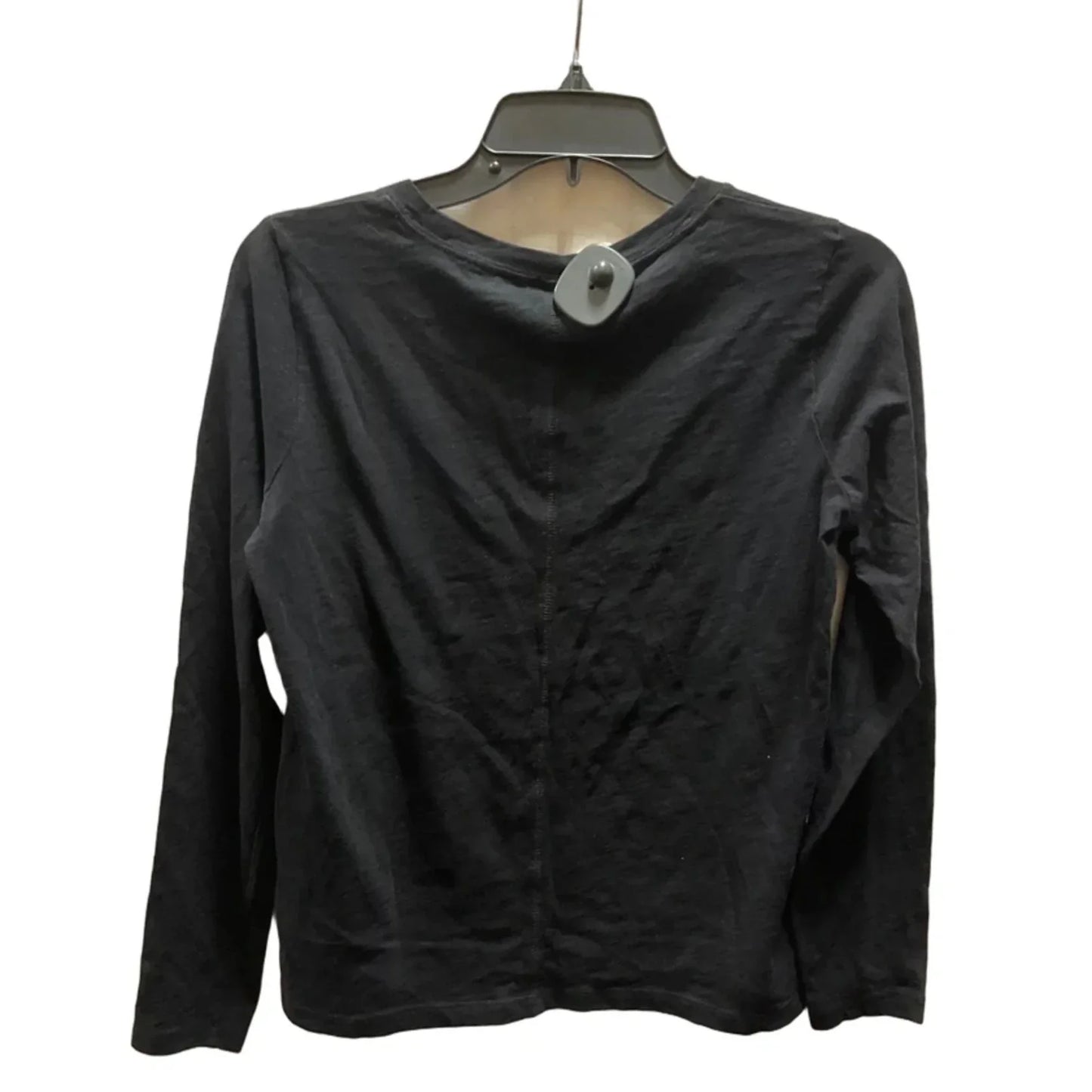 Top Long Sleeve Basic By J. Crew In Black, Size: S
