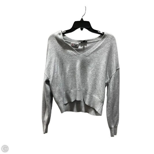 Top Long Sleeve By Express In Grey, Size: Xs