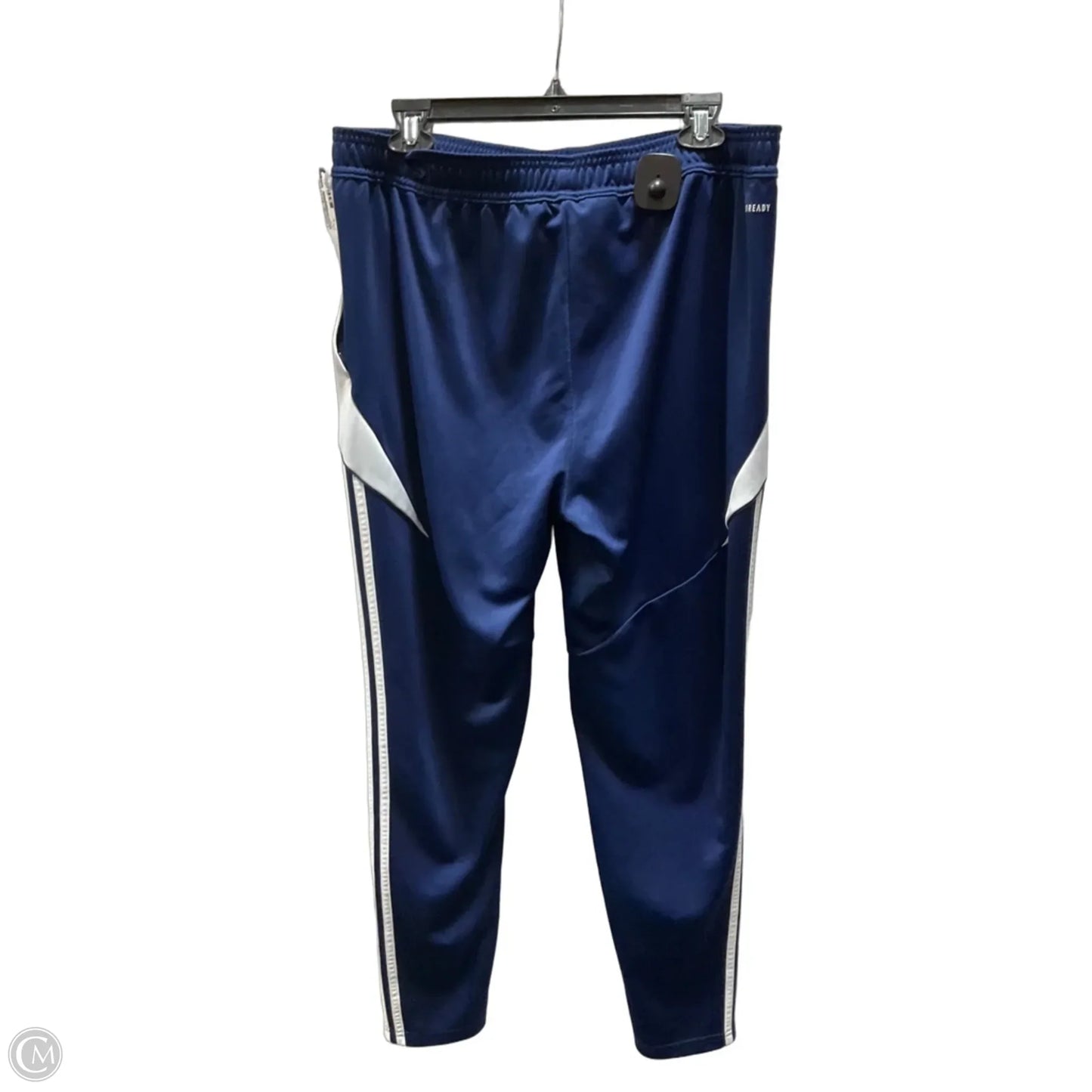 Athletic Pants By Adidas In Blue, Size: Xl