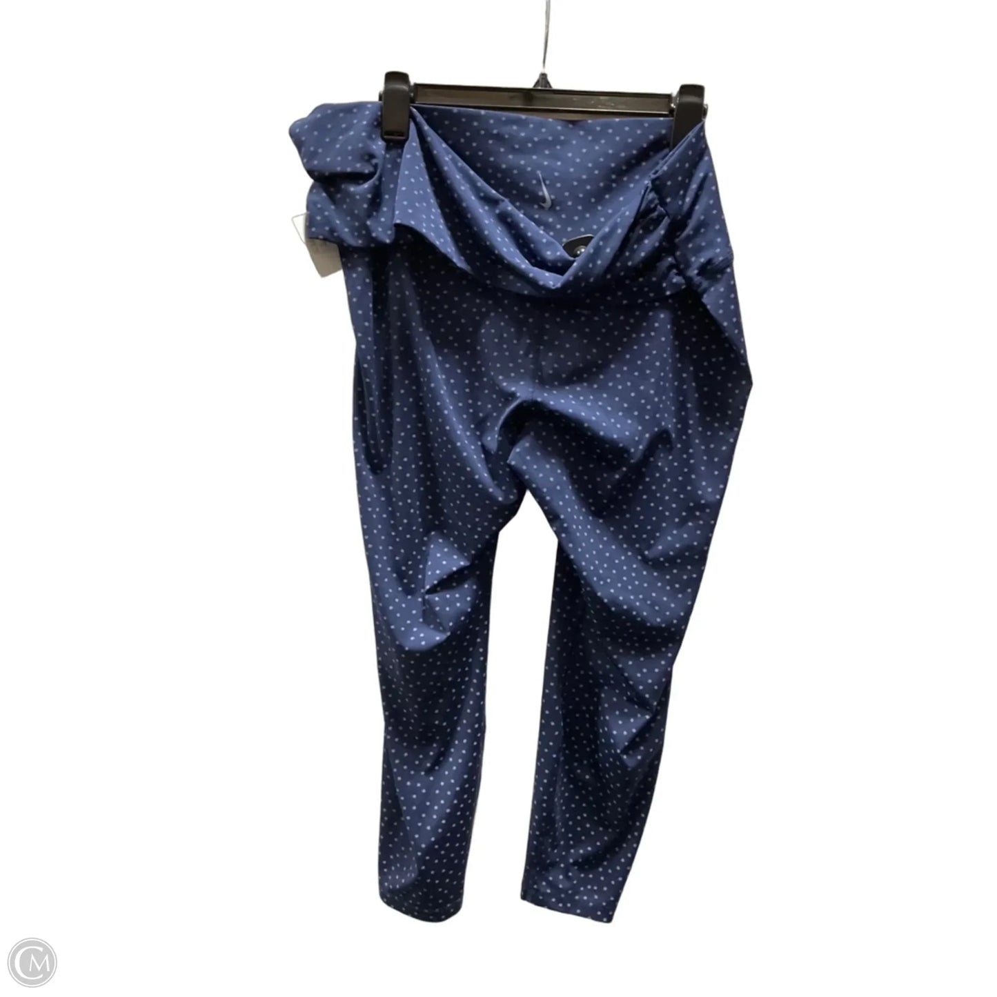 Athletic Leggings By Nike Apparel In Polkadot Pattern, Size: Xxl