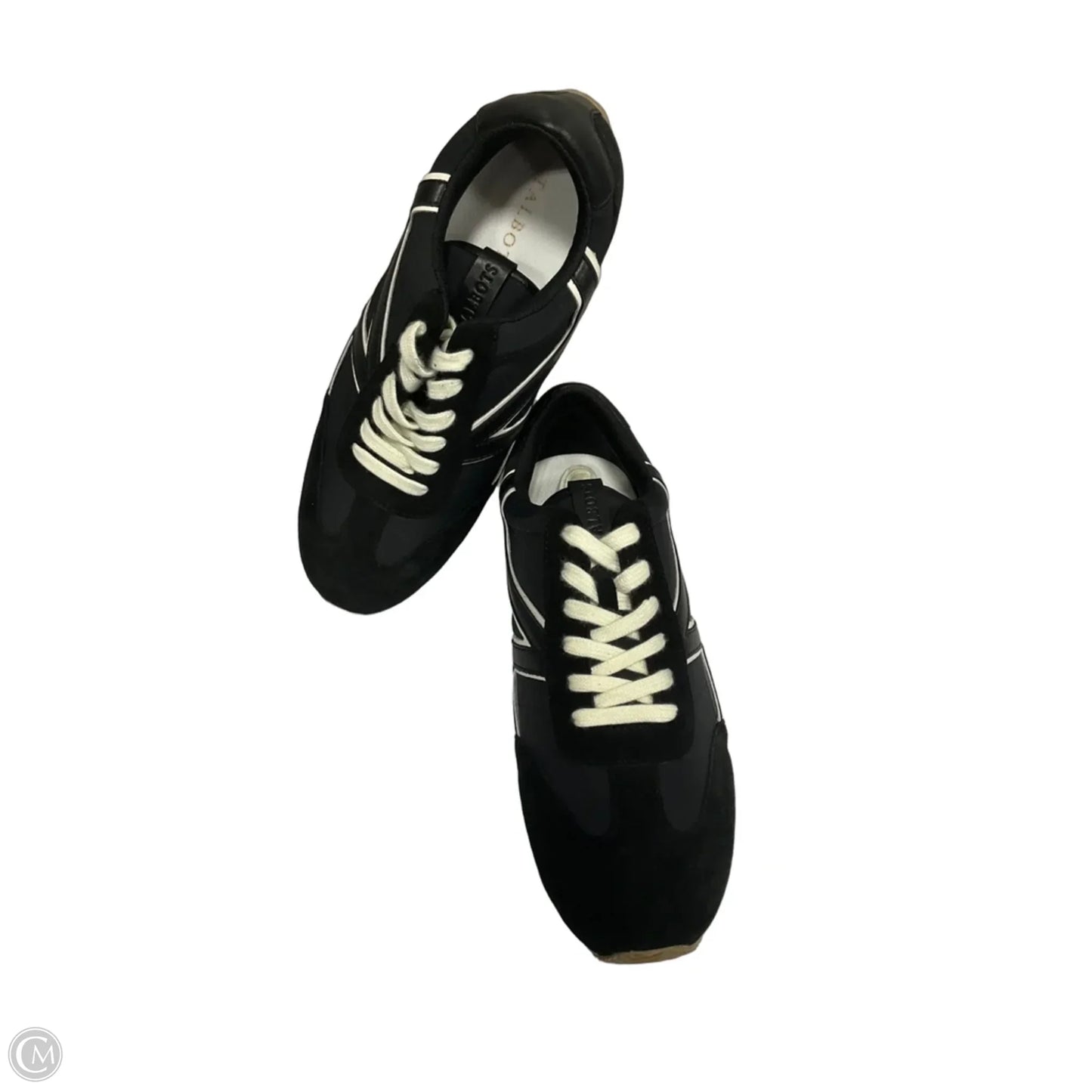 Shoes Sneakers By Talbots In Black & Cream, Size: 8.5