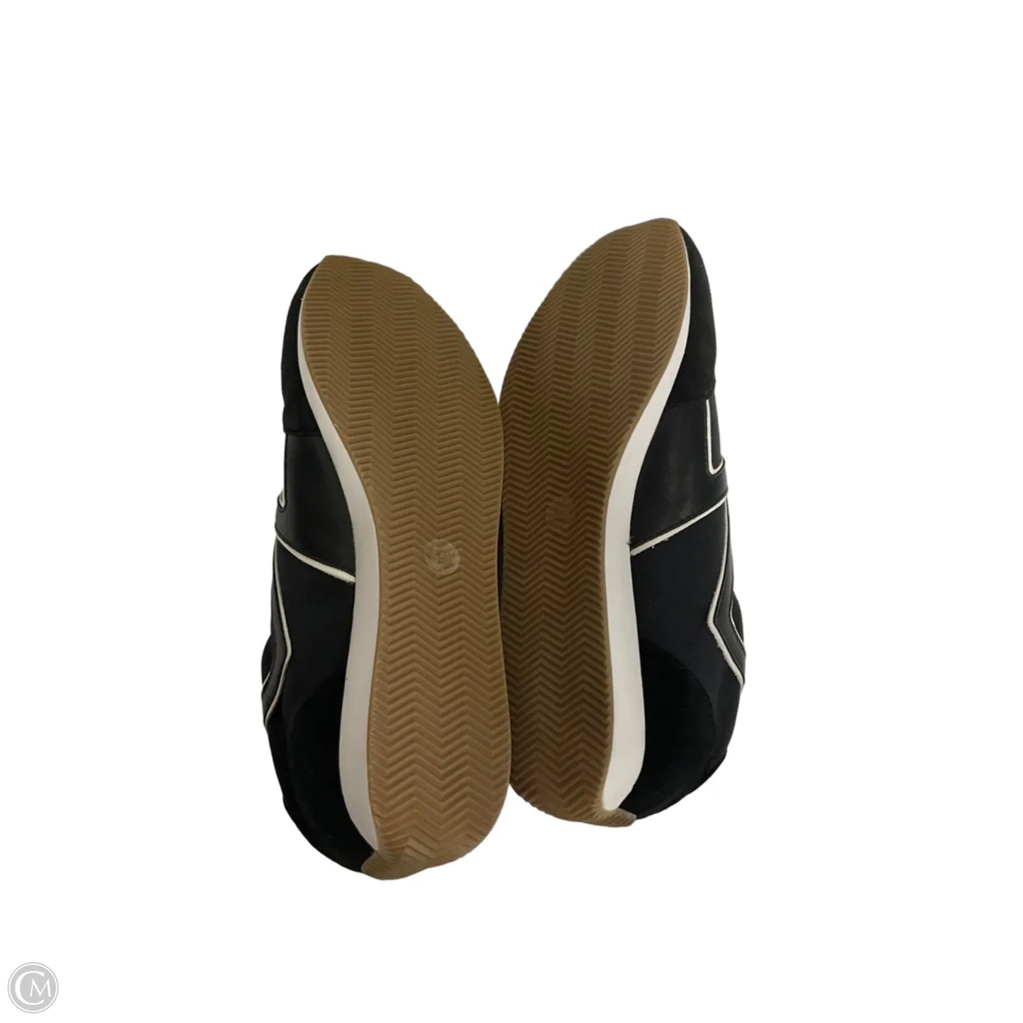 Shoes Sneakers By Talbots In Black & Cream, Size: 8.5