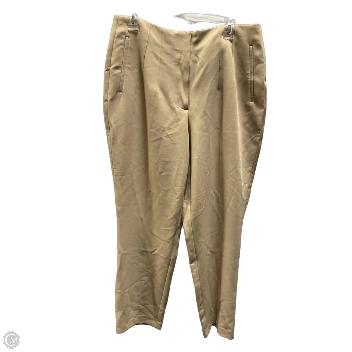 Pants Dress By Nine West Apparel In Tan, Size: 14