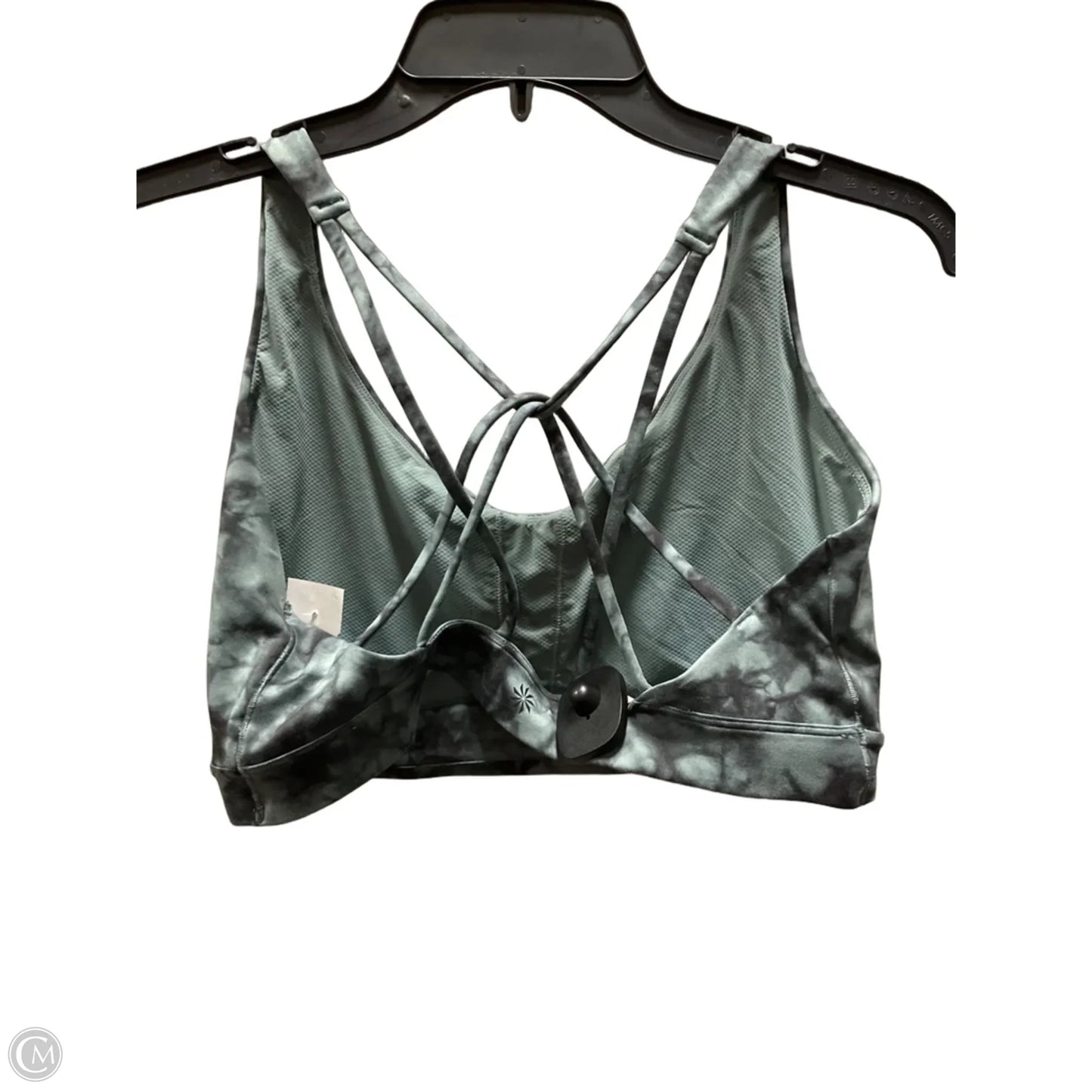 Athletic Bra By Athleta In Tie Dye Print, Size: L