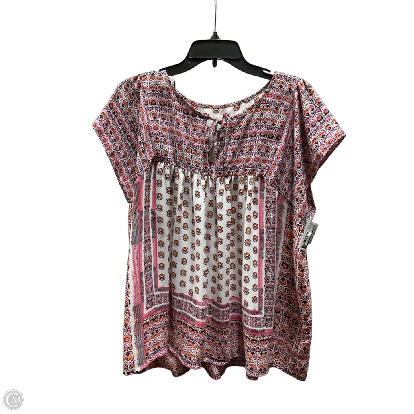 Top Short Sleeve By Gap In Pink, Size: Xl